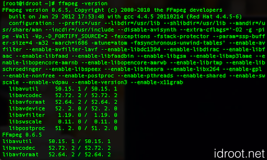 centos install ffmpeg