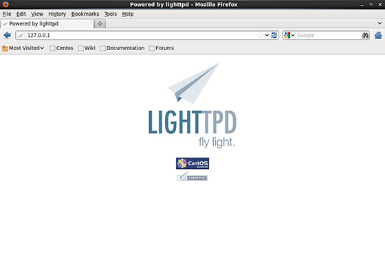 Install Lighttpd on CentOS