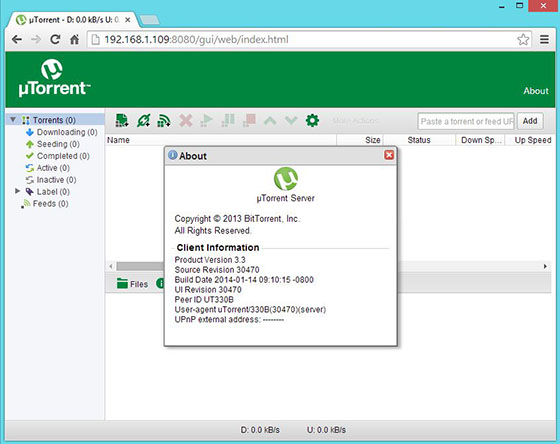 Install uTorrent on Debian 10 Buster