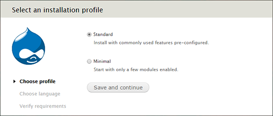 Install Drupal on Debian 8 Jessie