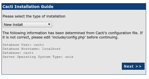 Install Cacti Monitoring on Debian 10