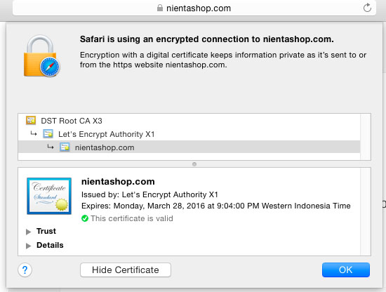 Install LetsEncrypt With Nginx on Ubuntu 15.04