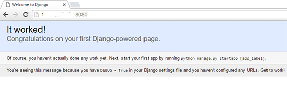Install Django on Debian 8 Jessie