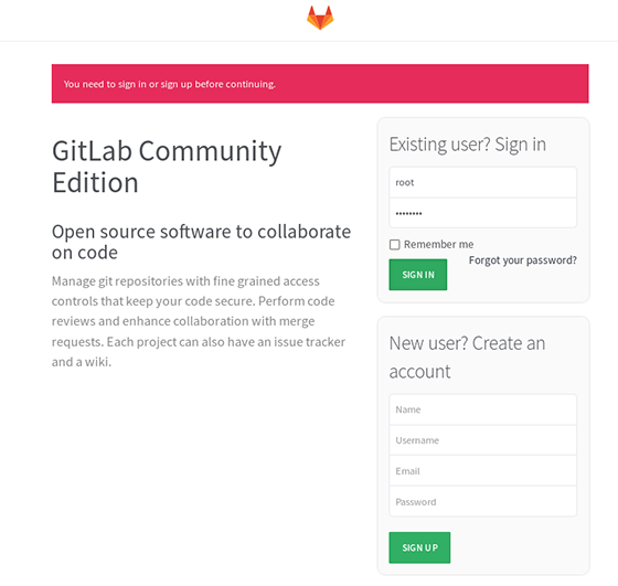Install GitLab on CentOS 8
