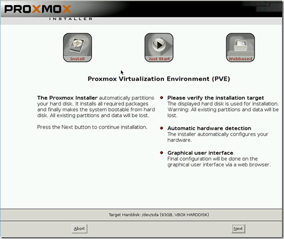 Install Proxmox VE on Linux
