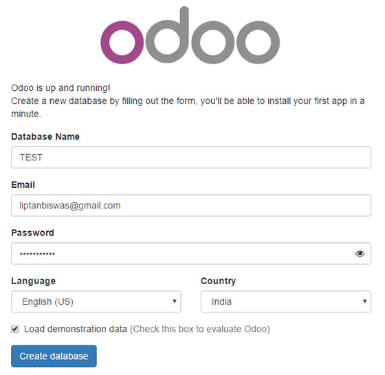 Install Odoo on AlmaLinux 8