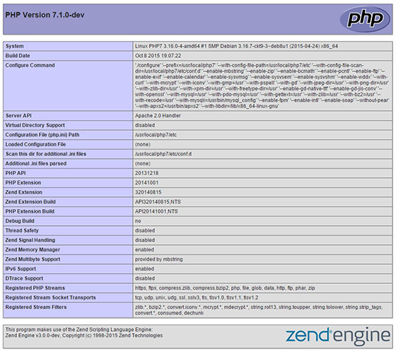 Install LAMP Server on Debian 9