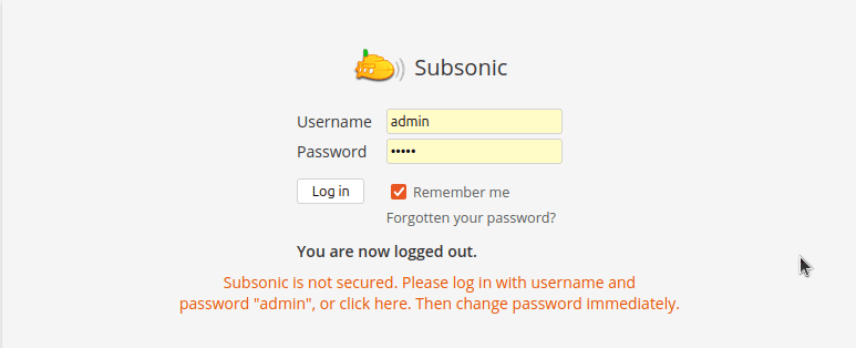 Install Subsonic Media Server on Ubuntu 24.04 LTS