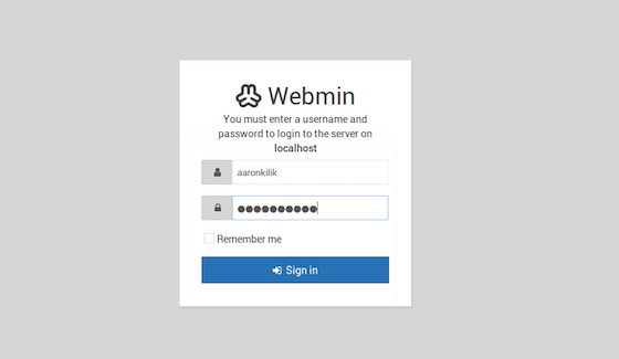 Install Webmin on Linux Mint 21