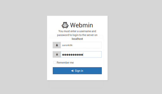 Install Webmin on Fedora 38