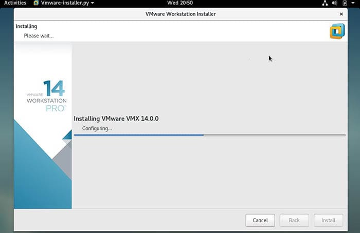 Install VMware Workstation on Ubuntu 18.04 LTS