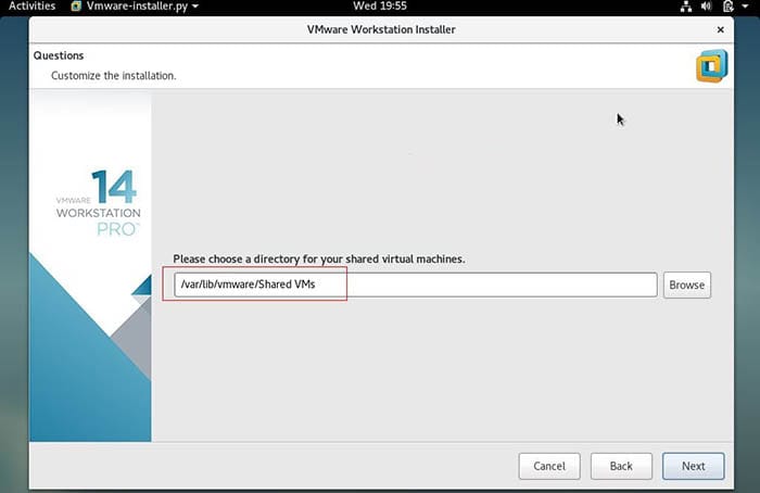 Install VMware Workstation on Debian 9