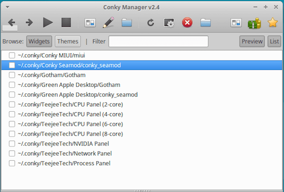 Install Conky on Ubuntu 16.04 LTS