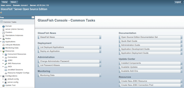 Install GlassFish on Debian 10