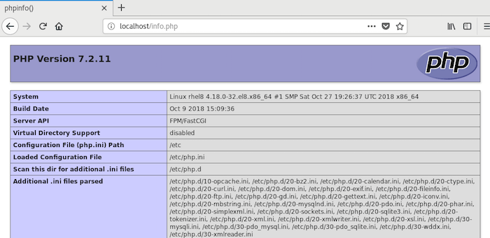 Install LEMP Stack on CentOS 8