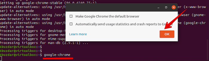 Install Google Chrome on Ubuntu 20.04 LTS Focal Fossa