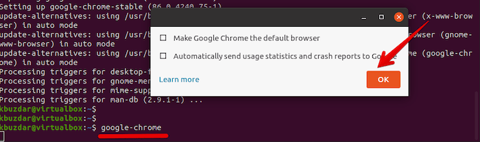 chrome for ubuntu 20.04