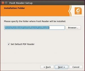 install foxit reader linux