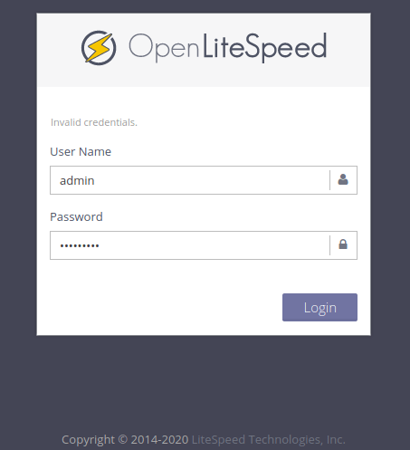 Install OpenLiteSpeed on CentOS 8