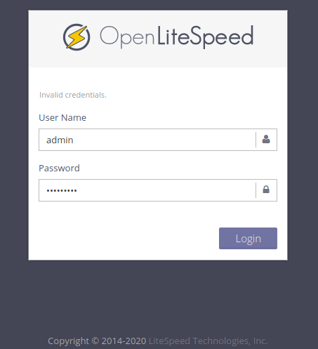 RockyLinux8にOpenLiteSpeedWebサーバーをインストールします