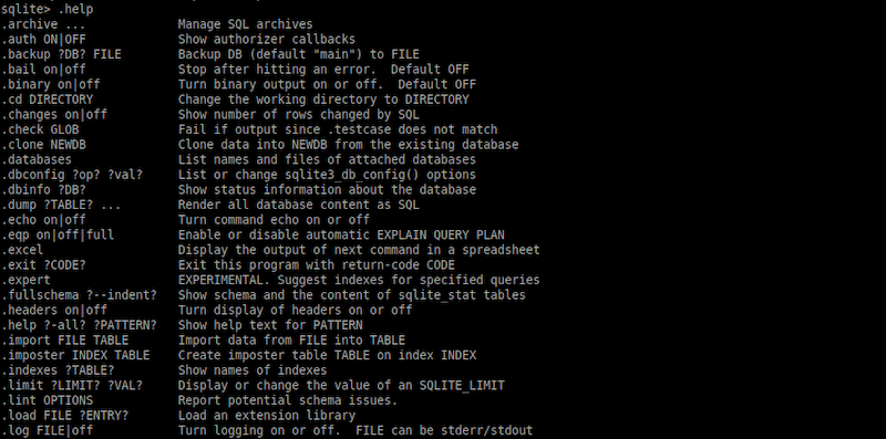 Install SQLite on CentOS 8