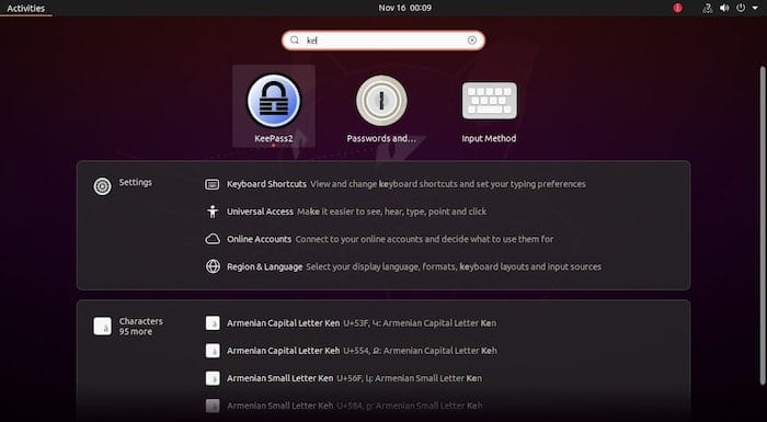 keepass ubuntu install