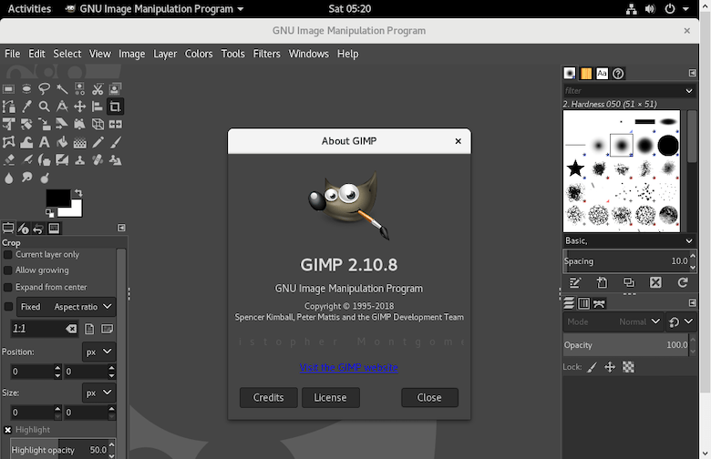 Install GIMP on Debian 11 Bullseye