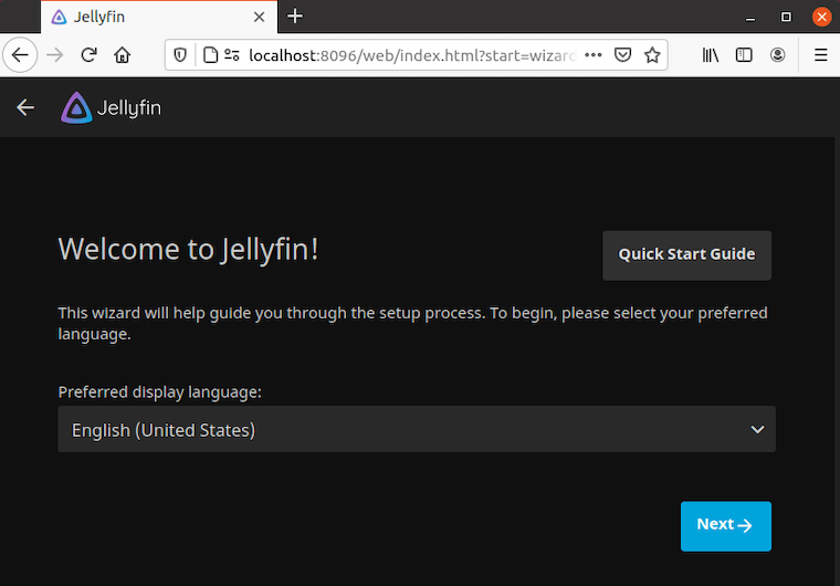 Install Jellyfin on CentOS 8