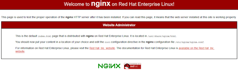 NginxをAlmaLinux9にインストールします