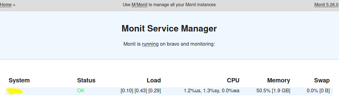 Install Monit on CentOS 8