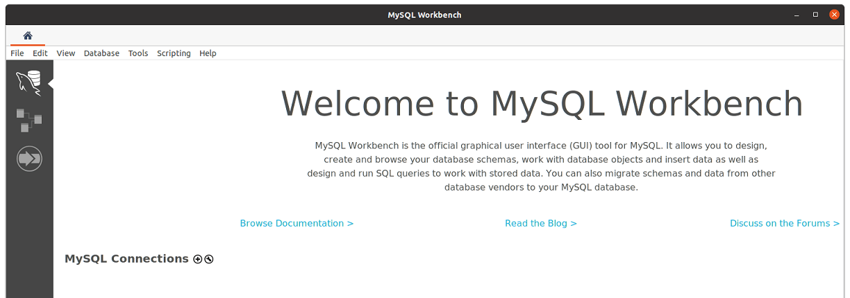 Install MySQL Workbench on AlmaLinux 8