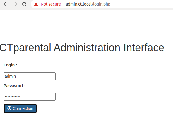 Install CTparental on Ubuntu 20.04