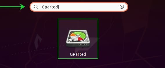 Install GParted on Ubuntu 20.04