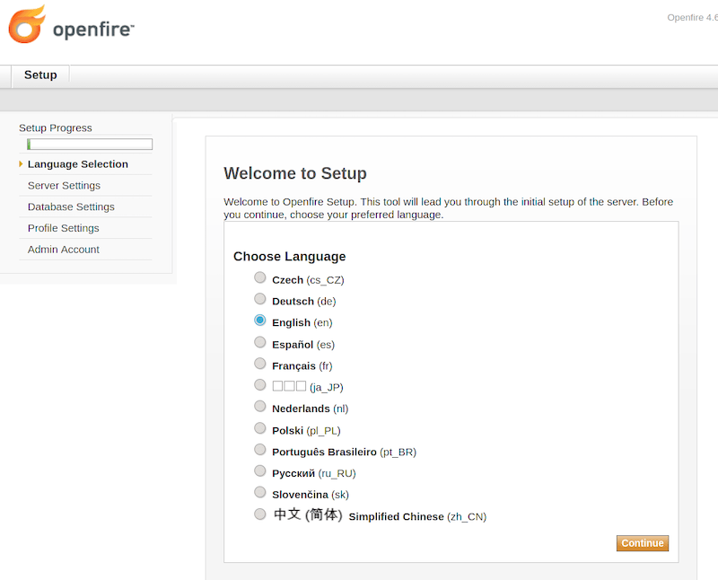Install OpenFire on Ubuntu 20.04