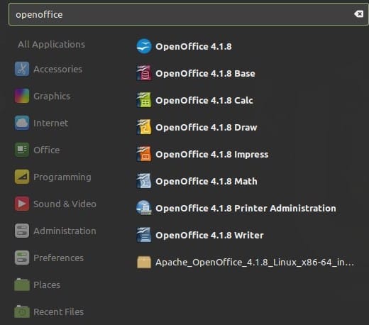 Install Apache OpenOffice on Ubuntu 20.04