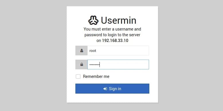 Install Usermin on Ubuntu 20.04