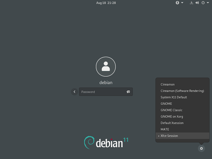 Install XFCE Desktop Environment on Debian 11 Bullseye