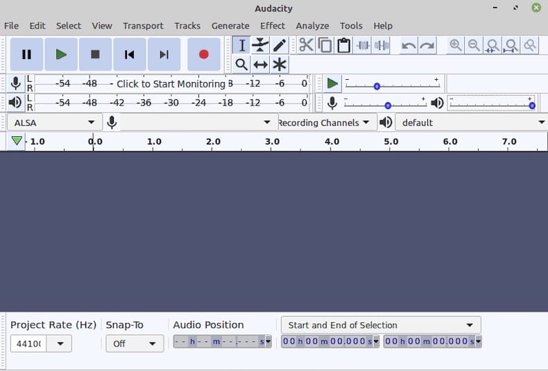 Ubuntu 22.04 LTS Jammy Jellyfish に Audacity をインストールする