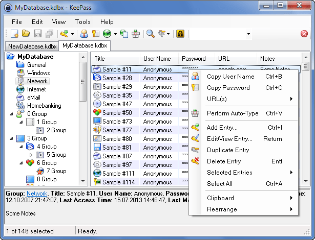 Install KeePass on Linux Mint 20 Ulyana