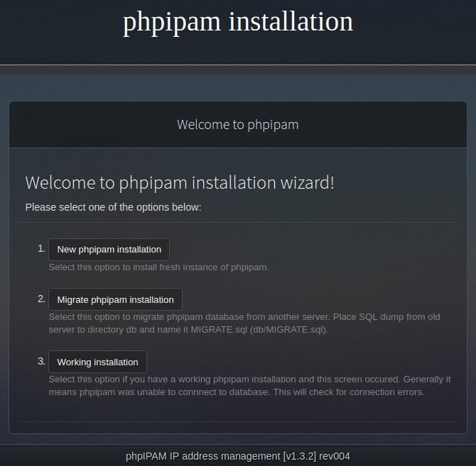 Install phpIPAM on Ubuntu 20.04 LTS Focal Fossa