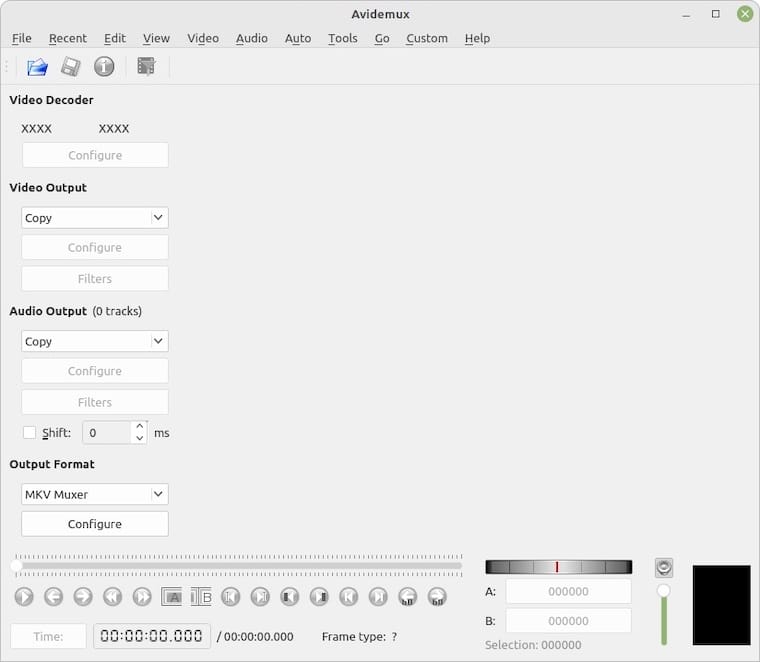 Install Avidemux on Linux Mint 21 Vanessa