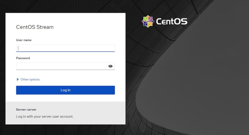 Install Cockpit on CentOS 9 Stream