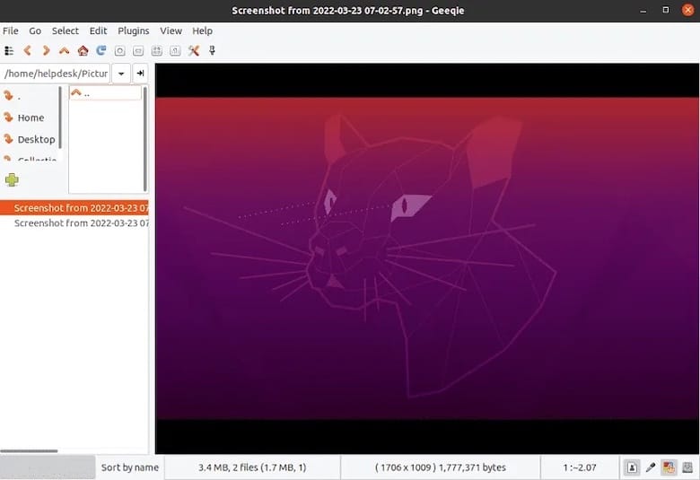 Install Geeqie on Ubuntu 20.04 LTS Focal Fossa
