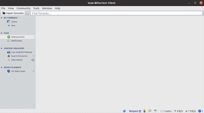 Install Vuze on Ubuntu 20.04