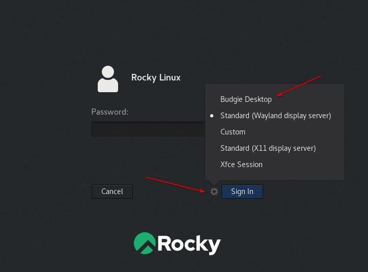 Install Budgie Desktop on Rocky Linux 8