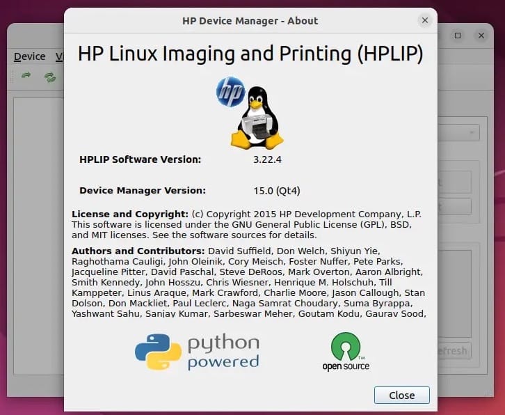 Install HPLIP on Ubuntu 22.04 LTS Jammy Jellyfish