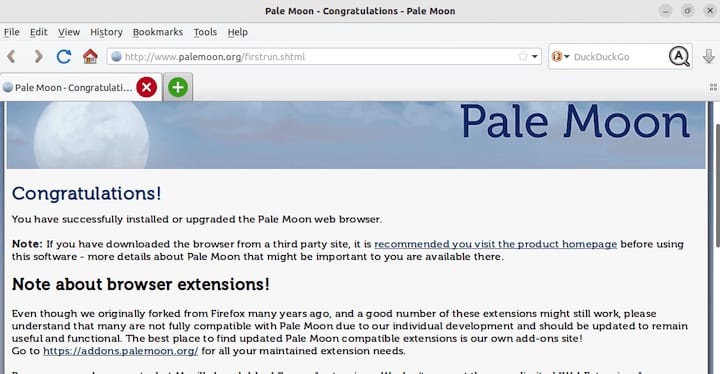 Install Pale Moon Browser on openSUSE