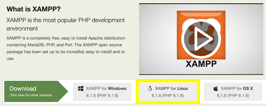 Install XAMPP on Ubuntu 22.04 LTS Jammy Jellyfish