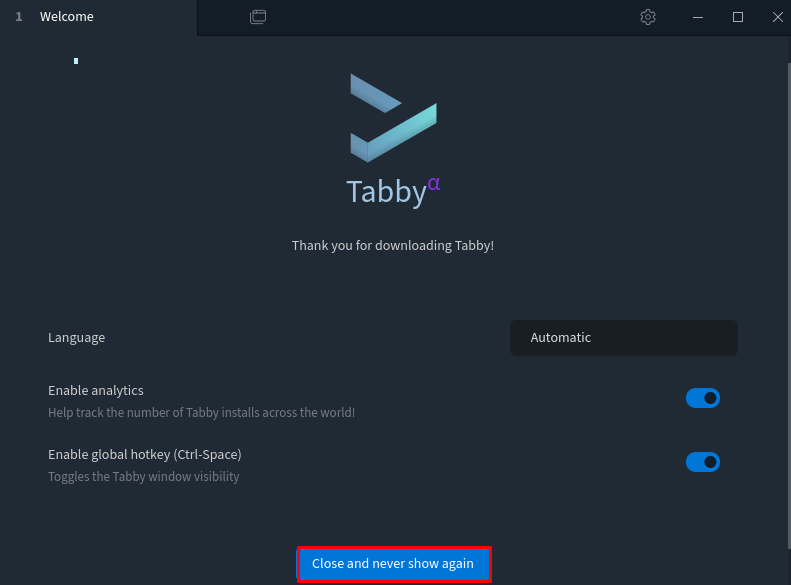 Install Tabby Terminal on Ubuntu 22.04 LTS Jammy Jellyfish