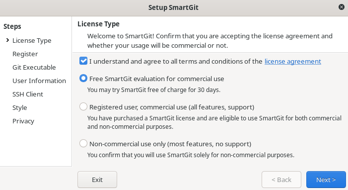 Install SmartGit on Fedora 36